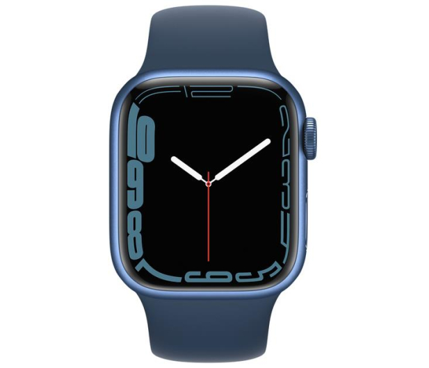 Apple Watch 7 41/Blue Aluminum/Abyss Blue Sport LTE - 686494 - zdjęcie 2